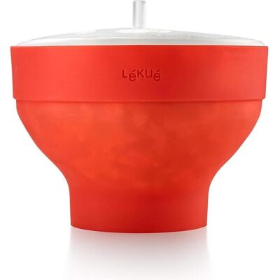 Lekue Mikrowellen-Popcornmaschine - Platzsparend, Hitzebeständiges Silikon, 2,8L Lekue Mikrowellen-Popcornmaschine - Platzsparend, Hitzebeständiges Silikon, 2,8L