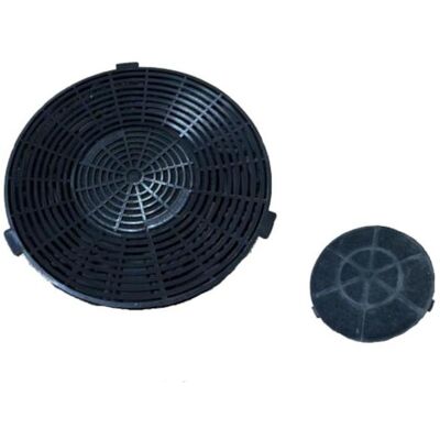 PKM 2x Aktivkohlefilter CF180 - Kohlefilter-Set, Zubehör Kochen + Backen, Schwarz PKM 2x Aktivkohlefilter CF180 - Kohlefilter-Set, Zubehör Kochen + Backen, Schwarz