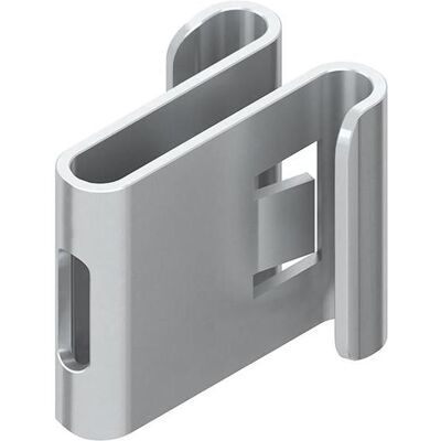 Niedax Formstückverbinder, Dunstabzugshaube Zubehör, Silber Niedax Formstückverbinder, Dunstabzugshaube Zubehör, Silber