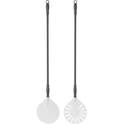 Hendi, Pizza Zubehör, Pizzaschaufel rund perforiert Al 1200x230 mm Hendi, Pizza Zubehör, Pizzaschaufel rund perforiert Al 1200x230 mm