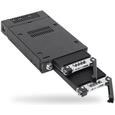 Icy Dock IcyDock M.2 PCIe NWMe SSD Mobile Rack for external 3.5 4i 2x, SSD + Festplatte Zubehör Icy Dock IcyDock M.2 PCIe NWMe SSD Mobile Rack for external 3.5 4i 2x, SSD + Festplatte Zubehör