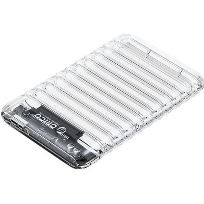 Orico 2,5" external HDD enclosure, USB 3.0 (2.5"), Festplattengehäuse, Transparent Orico 2,5" external HDD enclosure, USB 3.0 (2.5"), Festplattengehäuse, Transparent