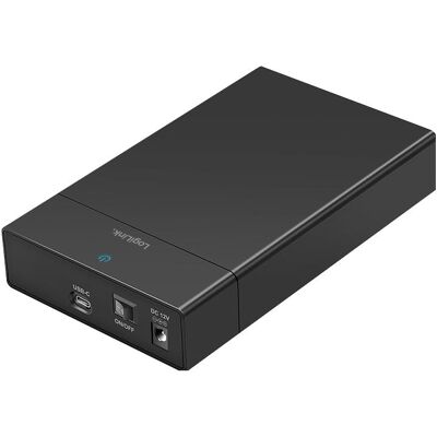 LogiLink HDD Gehäuse Speichergehäuse 3,5 SATA USB 3.0 UA0460, Festplattengehäuse, Schwarz LogiLink HDD Gehäuse Speichergehäuse 3,5 SATA USB 3.0 UA0460, Festplattengehäuse, Schwarz