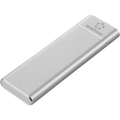 Renkforce RF-HDE-100 USB-C M.2 NVMe Gehäuse - SSD-Gehäuse Renkforce RF-HDE-100 USB-C M.2 NVMe Gehäuse - SSD-Gehäuse