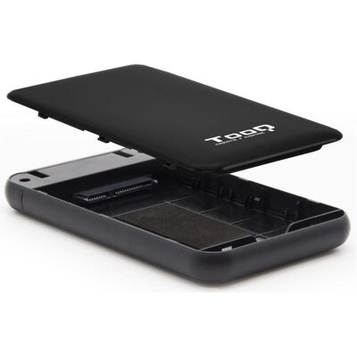Tooq Technology CAJA EXTERNA TQE-2528B 2,5" 9,5 MM SATA USB 3.1 GEN1 NEGRA (2.5"), Festplattengehäuse, Schwarz Tooq Technology CAJA EXTERNA TQE-2528B 2,5" 9,5 MM SATA USB 3.1 GEN1 NEGRA (2.5"), Festplattengehäuse, Schwarz