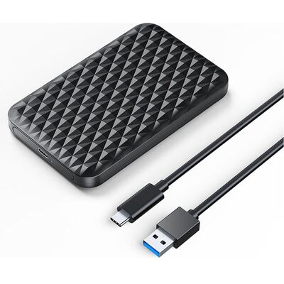 Orico Other Computer Accessory 2520C3-V1 2.5" HDD/SSD USB-C 5Gb/s Disk Drive - Black (2.5"), Festplattengehäuse, Schwarz Orico Other Computer Accessory 2520C3-V1 2.5" HDD/SSD USB-C 5Gb/s Disk Drive - Black (2.5"), Festplattengehäuse, Schwarz