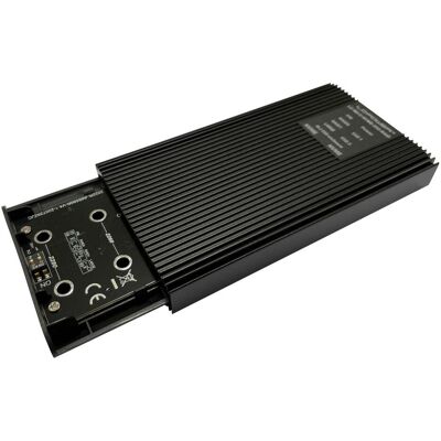 LC-Power Externes SSD-Gehäuse - RAID, USB-C, Schwarz - 2280 LC-Power Externes SSD-Gehäuse - RAID, USB-C, Schwarz - 2280