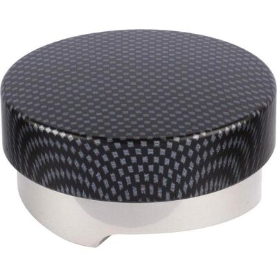 Motta Nivelliergerät 58 mm – hochwertiger Carbon-Look, Zubehör Kaffeemaschinen, Schwarz Motta Nivelliergerät 58 mm – hochwertiger Carbon-Look, Zubehör Kaffeemaschinen, Schwarz