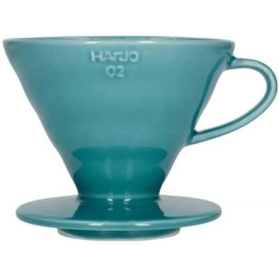 Hario Türkis Keramik V60-02 Kaffee-Filter Hario Türkis Keramik V60-02 Kaffee-Filter