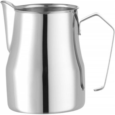 Hendi Milchkännchen V-förmigem Ausguss, Zubehör Kaffeemaschinen, Silber Hendi Milchkännchen V-förmigem Ausguss, Zubehör Kaffeemaschinen, Silber