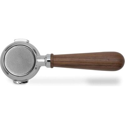 Lelit Wood Siebträger 58mm Bodenlos, Zubehör Kaffeemaschinen, Braun Lelit Wood Siebträger 58mm Bodenlos, Zubehör Kaffeemaschinen, Braun