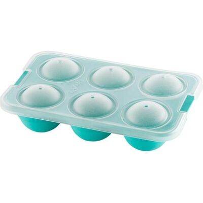 Lékué Ice Cubes, Eisformen, Blau, Transparent, Türkis Lékué Ice Cubes, Eisformen, Blau, Transparent, Türkis