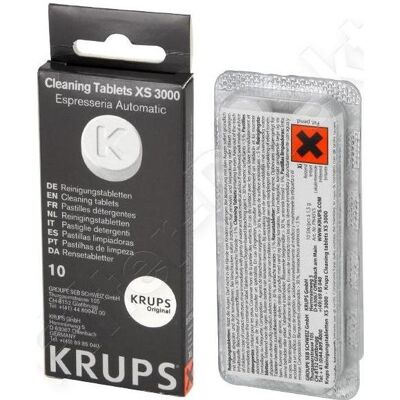 Krups Reinigungstabletten, Reinigungsmittel, Weiss Krups Reinigungstabletten, Reinigungsmittel, Weiss