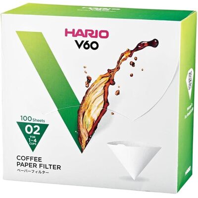 Hario V60-02 - Weiß - Papierfilter Hario V60-02 - Weiß - Papierfilter