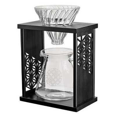 Hario Drip Stand Set AYA dripper z stojakiem czarny, Zubehör Kaffeemaschinen, Schwarz Hario Drip Stand Set AYA dripper z stojakiem czarny, Zubehör Kaffeemaschinen, Schwarz