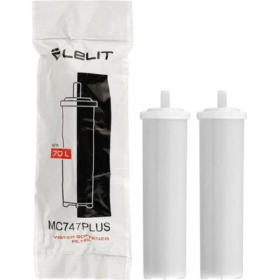 Lelit Wasserfilter (2x70 Liter), Wasserfilter, Weiss Lelit Wasserfilter (2x70 Liter), Wasserfilter, Weiss