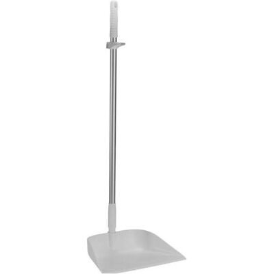 Vikan Sweeping tray,, white, aluminum/PP, with long handle, Reinigungsutensil, Weiss Vikan Sweeping tray,, white, aluminum/PP, with long handle, Reinigungsutensil, Weiss
