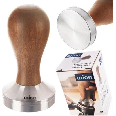 Orion Tamper Ubijak do Kawy Stalowy Drewniany Solidny Wytrzymały 50 mm, Zubehör Kaffeemaschinen, Mehrfarbig Orion Tamper Ubijak do Kawy Stalowy Drewniany Solidny Wytrzymały 50 mm, Zubehör Kaffeemaschinen, Mehrfarbig