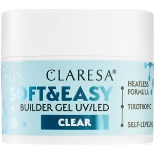 Claresa, Nagelpflegemittel, Soft&Easy Clear Builder Gel 45g (45 ml) Claresa, Nagelpflegemittel, Soft&Easy Clear Builder Gel 45g (45 ml)