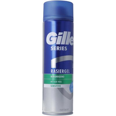 Gillette Rasierschaum + Rasiergel, Series Sensitive (200 ml, Rasiergel) Gillette Rasierschaum + Rasiergel, Series Sensitive (200 ml, Rasiergel)