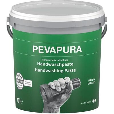 Paul Voorman, Handseife, Handreinigungspaste Pevapura 10 l silikonfrei Eimer PAUL VOORMANN (Handseife Nachfüllpackung, 10000 ml) Paul Voorman, Handseife, Handreinigungspaste Pevapura 10 l silikonfrei Eimer PAUL VOORMANN (Handseife Nachfüllpackung, 10000 ml)