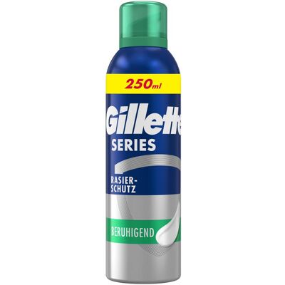 Gillette Rasierschaum + Rasiergel, Series Sensitive Rasierschaum Rasierschaum 250 ml (250 ml, Rasierschaum) Gillette Rasierschaum + Rasiergel, Series Sensitive Rasierschaum Rasierschaum 250 ml (250 ml, Rasierschaum)