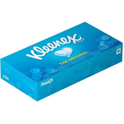 Kleenex, Taschentücher + Kosmetiktücher, Kosmetiktücher KC8827 2-lagig 100 Stück Kleenex, Taschentücher + Kosmetiktücher, Kosmetiktücher KC8827 2-lagig 100 Stück