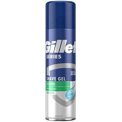 Gillette Rasierschaum + Rasiergel, Serie Sensitive Skin Rasiergel (250 ml, Rasiergel) Gillette Rasierschaum + Rasiergel, Serie Sensitive Skin Rasiergel (250 ml, Rasiergel)