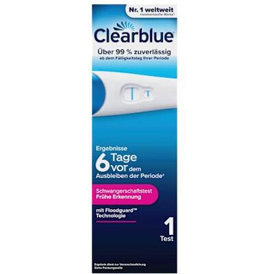 Clearblue, Schwangerschaftstest, Schwangerschaftstest Ultra Frühtest 1er (1x) Clearblue, Schwangerschaftstest, Schwangerschaftstest Ultra Frühtest 1er (1x)