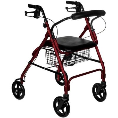Reha Fund, Rollator, Chodzik czterokołowy Denver Premium RF-615/C REHAFUND Reha Fund, Rollator, Chodzik czterokołowy Denver Premium RF-615/C REHAFUND