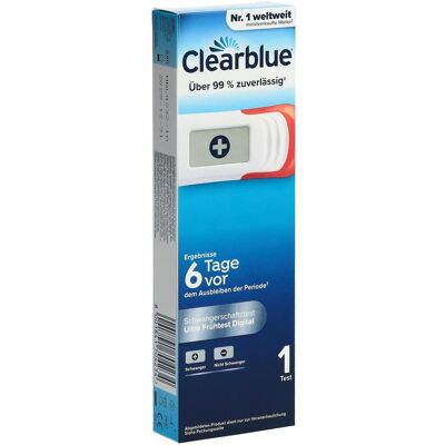 Clearblue, Schwangerschaftstest, Schwangerschaftstest (1x) Clearblue, Schwangerschaftstest, Schwangerschaftstest (1x)