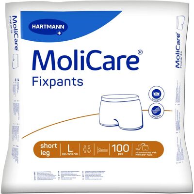Hartmann, Inkontinenzhygiene, Molicare Fixp Short Leg L (100x, L) Hartmann, Inkontinenzhygiene, Molicare Fixp Short Leg L (100x, L)