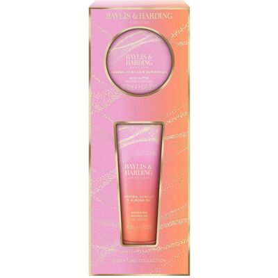 Baylis & Harding, Beauty Geschenkset, Jojoba-, Vanille- und Mandelöl Geschenkset 2-tlg (Körperpflegeset) Baylis & Harding, Beauty Geschenkset, Jojoba-, Vanille- und Mandelöl Geschenkset 2-tlg (Körperpflegeset)
