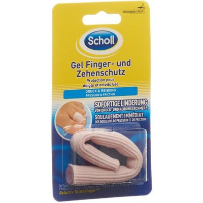 Scholl, Fusspflegemittel, Gel Finger und Zehenschutz (Druckentlastung) Scholl, Fusspflegemittel, Gel Finger und Zehenschutz (Druckentlastung)
