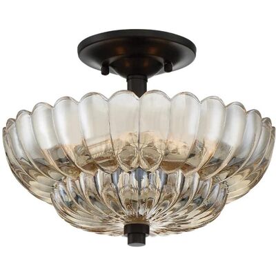 Elstead Lighting, Deckenleuchte, Lampada a Soffitto LED Whitecap (E14, E27) Elstead Lighting, Deckenleuchte, Lampada a Soffitto LED Whitecap (E14, E27)