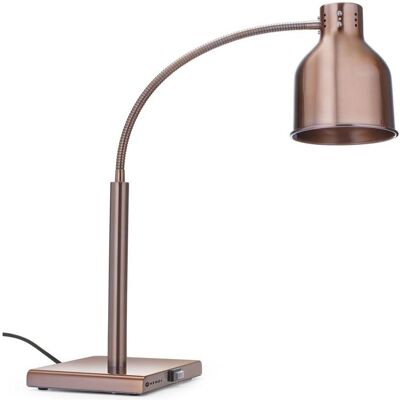 Hendi, Infrarotlampe, Flexible Wärmelampe,, Kupfer, 220-240V/250W, 268x203x(H)660mm (250 W) Hendi, Infrarotlampe, Flexible Wärmelampe,, Kupfer, 220-240V/250W, 268x203x(H)660mm (250 W)