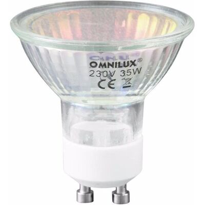 Omnilux GU-10 230V/50W 1500h 25° grün, Lichttechnik Leuchtmittel Omnilux GU-10 230V/50W 1500h 25° grün, Lichttechnik Leuchtmittel