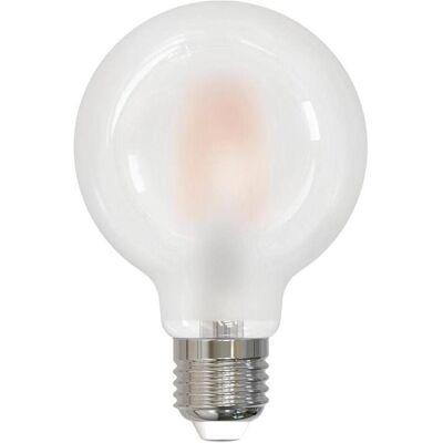 Hama Leuchtmittel, LED-Gloeidraadlamp E27 470LM Vervangt 40W Sphere G80 Mat Warm White (E27, 470 lm, 1x) Hama Leuchtmittel, LED-Gloeidraadlamp E27 470LM Vervangt 40W Sphere G80 Mat Warm White (E27, 470 lm, 1x)