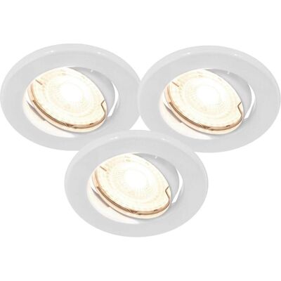 Nordlux Canis LED Einbauleuchte - 3er-Pack, Tageslichtweiss - Produkttyp Nordlux Canis LED Einbauleuchte - 3er-Pack, Tageslichtweiss - Produkttyp