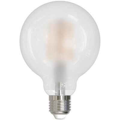 Hama Leuchtmittel, LED-Gloeidraadlamp E27 806LM Vervangt 60W Sphere G95 Mat Warm White (E27, 806 lm, 1x) Hama Leuchtmittel, LED-Gloeidraadlamp E27 806LM Vervangt 60W Sphere G95 Mat Warm White (E27, 806 lm, 1x)
