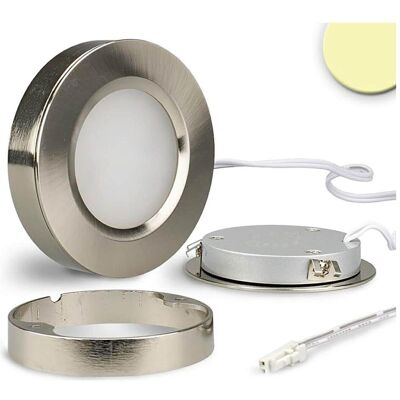 Isoled, Möbelleuchte, LED Slim Ein- und Unterbauleuchte MiniAMP, silber, 3W, 12V DC, IP52, warmweiss, dimmbar (160 lm) Isoled, Möbelleuchte, LED Slim Ein- und Unterbauleuchte MiniAMP, silber, 3W, 12V DC, IP52, warmweiss, dimmbar (160 lm)