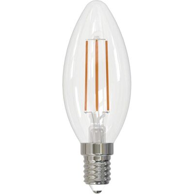 Hama Leuchtmittel, LED-Gloeidraadlamp E14 470m Verv 40W Kaars C35 Helder Neutraal White D (E14, 470 lm, 1x) Hama Leuchtmittel, LED-Gloeidraadlamp E14 470m Verv 40W Kaars C35 Helder Neutraal White D (E14, 470 lm, 1x)