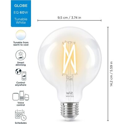 WiZ, Leuchtmittel, Filament (E27, 806 lm, 1x) WiZ, Leuchtmittel, Filament (E27, 806 lm, 1x)