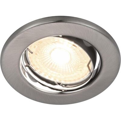 Nordlux, Einbauleuchte, Canis 4000 3er-Pack LED Einbauleuchte GU10 3x4.9W dimmbar Neutralweiss Nickel 49370155 (GU10) Nordlux, Einbauleuchte, Canis 4000 3er-Pack LED Einbauleuchte GU10 3x4.9W dimmbar Neutralweiss Nickel 49370155 (GU10)