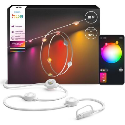 Philips Lichterkette, Hue Festavia Decorative Light Set (18 m) Philips Lichterkette, Hue Festavia Decorative Light Set (18 m)