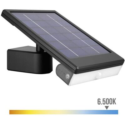 EDM, Gartenbeleuchtung, Wandleuchte 31854 Schwarz 6 W 720 Lm LED Solar (6500 K) (720 lm, IP65) EDM, Gartenbeleuchtung, Wandleuchte 31854 Schwarz 6 W 720 Lm LED Solar (6500 K) (720 lm, IP65)