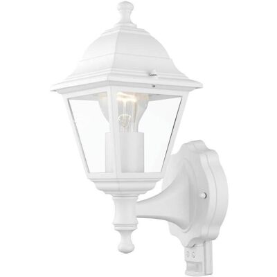 EGLO, Gartenbeleuchtung, 31347 BELFORT 1 E27 Aussen-Wand-/Deckenleuchte Sensor Weiss IP44 (E27, IP44) EGLO, Gartenbeleuchtung, 31347 BELFORT 1 E27 Aussen-Wand-/Deckenleuchte Sensor Weiss IP44 (E27, IP44)
