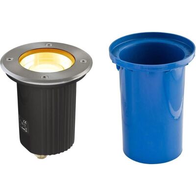 EVN, Gartenbeleuchtung, LED-Bodeneinbauleuchte (370 lm, GU10, IP67) EVN, Gartenbeleuchtung, LED-Bodeneinbauleuchte (370 lm, GU10, IP67)