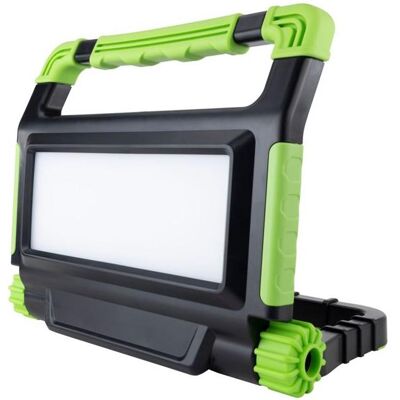 REV, Arbeitsleuchte, LED Akku Arbeitsstrahler Spot Green 50W mit Ständer (5000 lm) REV, Arbeitsleuchte, LED Akku Arbeitsstrahler Spot Green 50W mit Ständer (5000 lm)