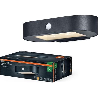 Osram, Gartenbeleuchtung, Endura Style solar WALL Sensor Wall Sensor 4W 3000K (380 lm, IP44) Osram, Gartenbeleuchtung, Endura Style solar WALL Sensor Wall Sensor 4W 3000K (380 lm, IP44)